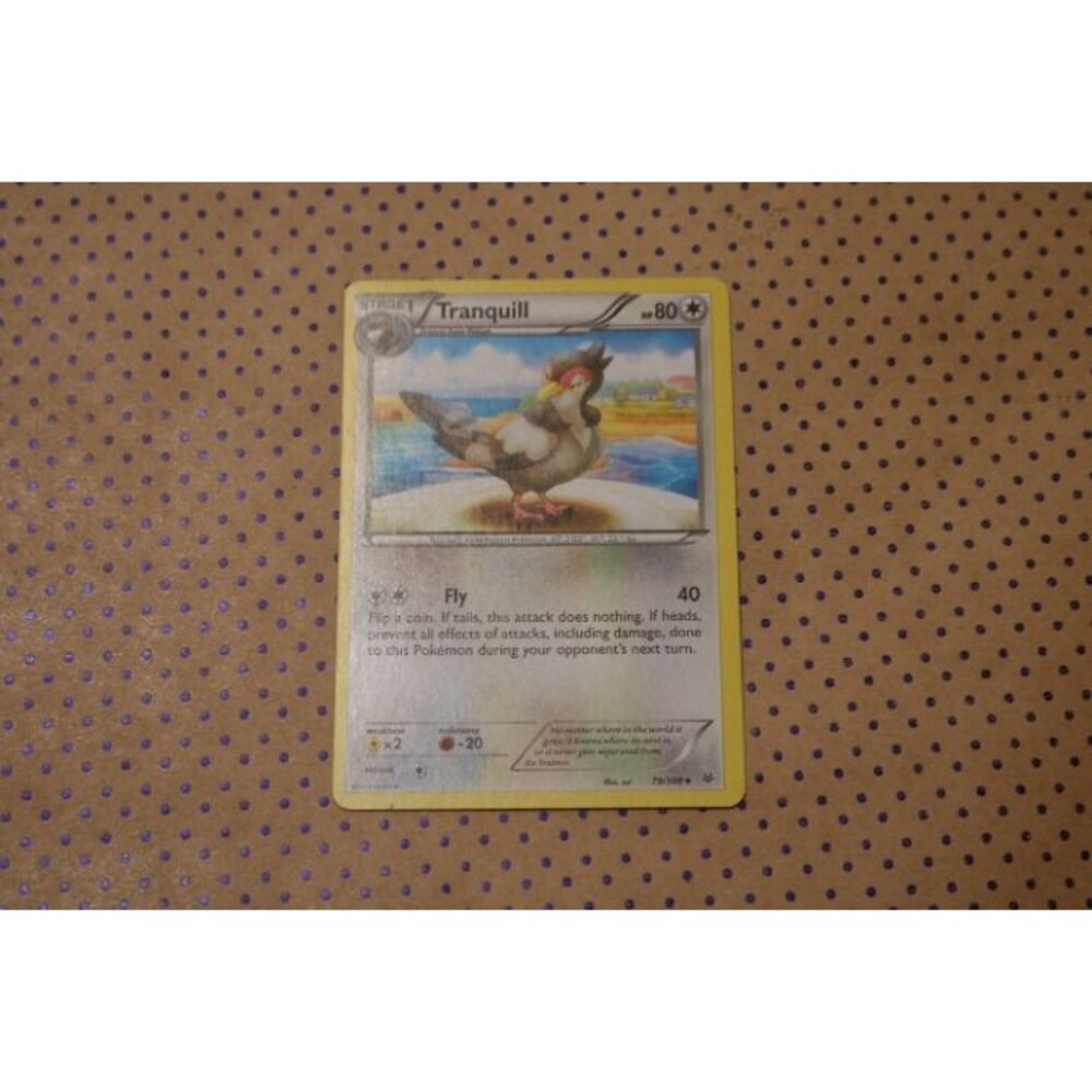 Tranquill 79/108 Pokemon Card (2015)